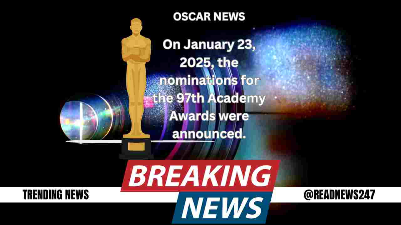 On January 23, 2025, the nominations for the 97th Academy Awards were announced.