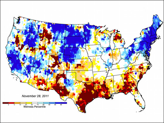 USA Groundwater and Soil Moisture Drought – February 2025 Update