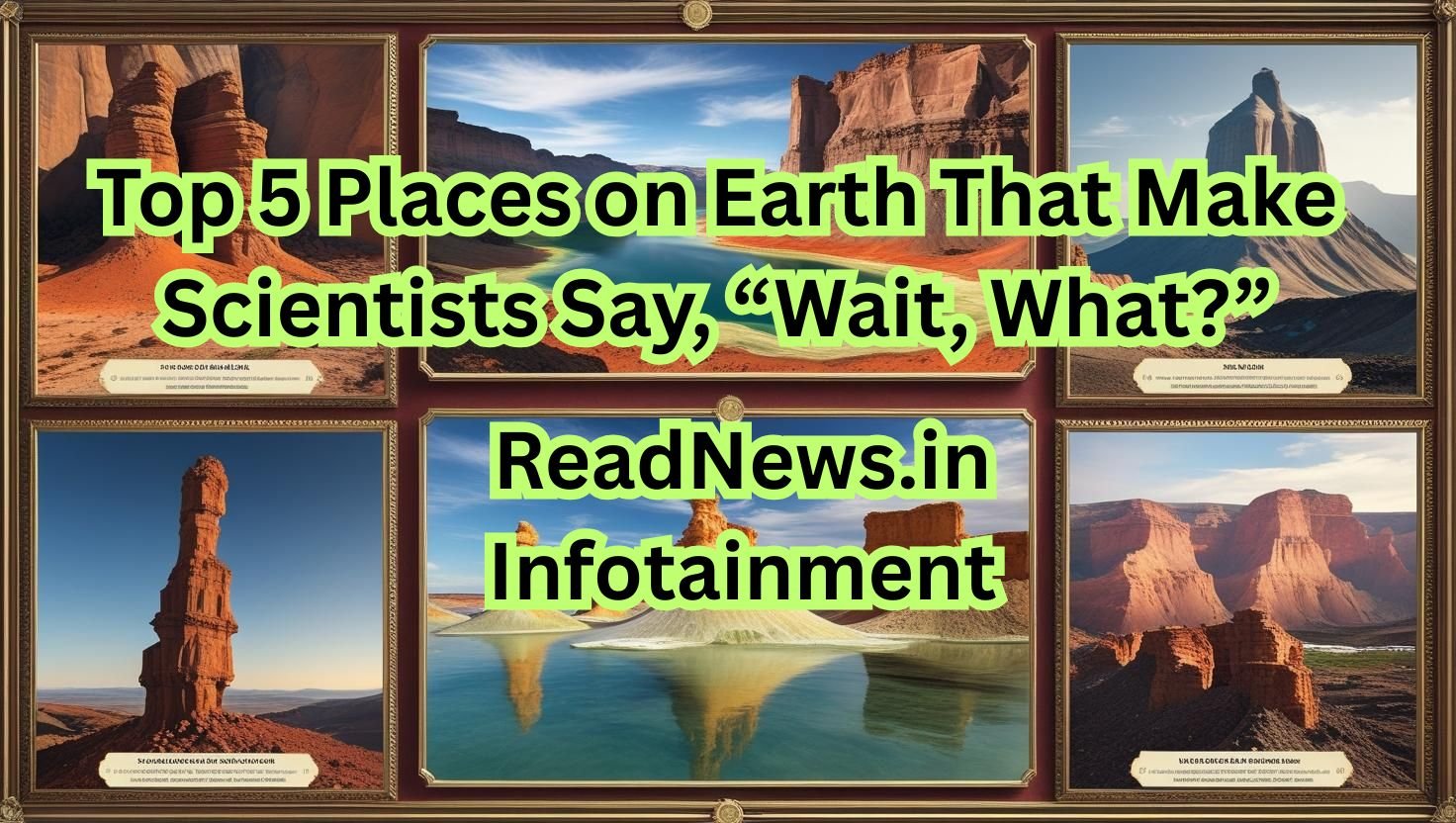 Top 5 Places on Earth That Make Scientists Say, “Wait, What”