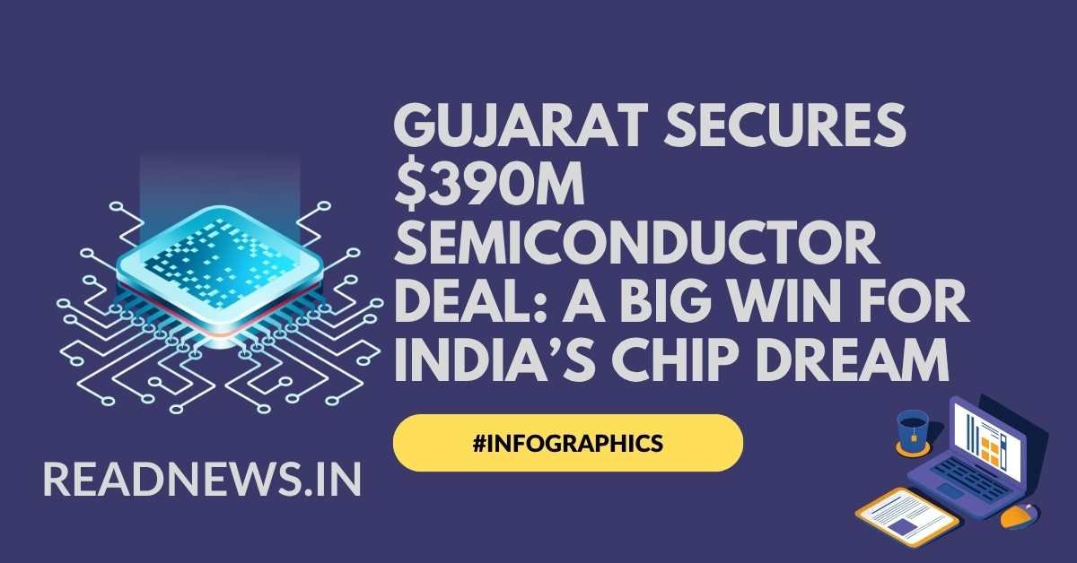 Gujarat Secures $390M Semiconductor Deal A Big Win for India’s Chip Dream