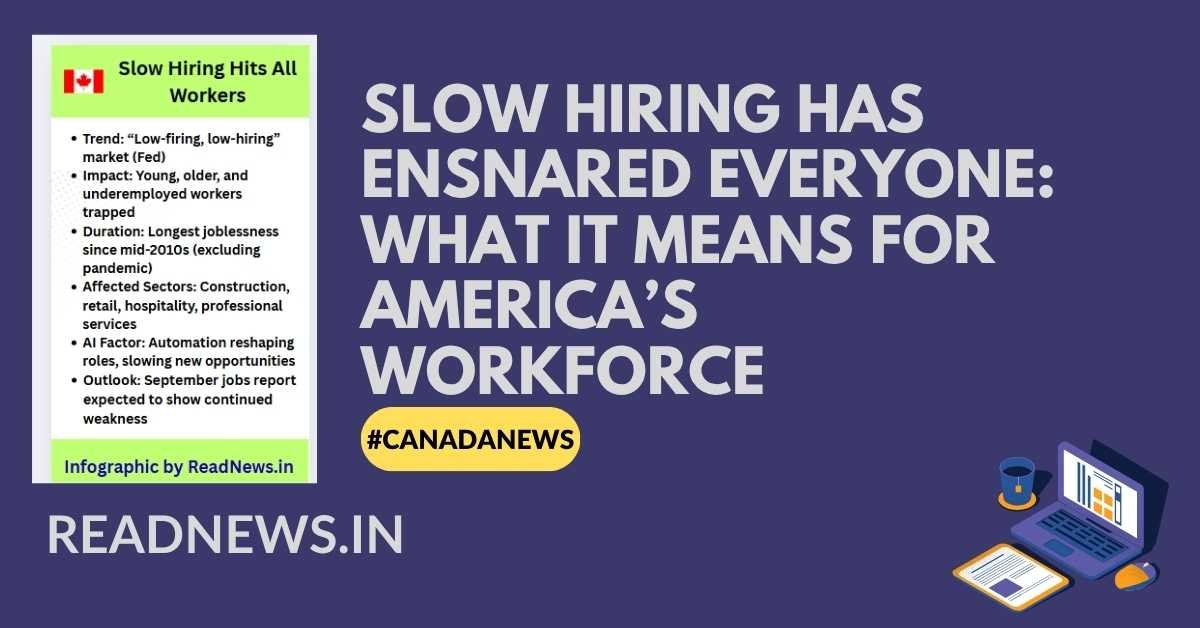 Slow Hiring Has Ensnared Everyone What It Means for America’s Workforce