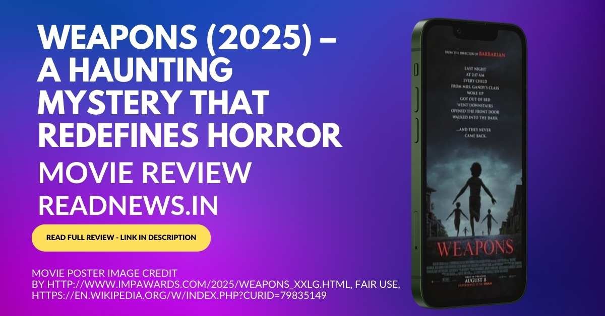 Weapons (2025) – A Haunting Mystery That Redefines Horror