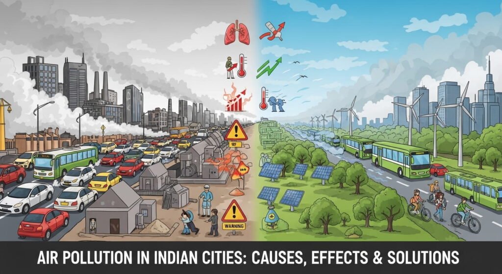 Air Pollution in Indian Cities