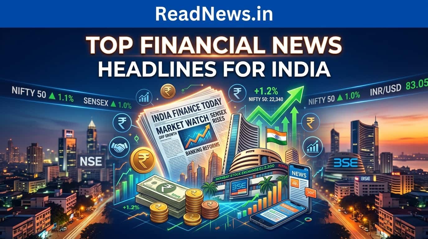 Top Financial News Headlines for India