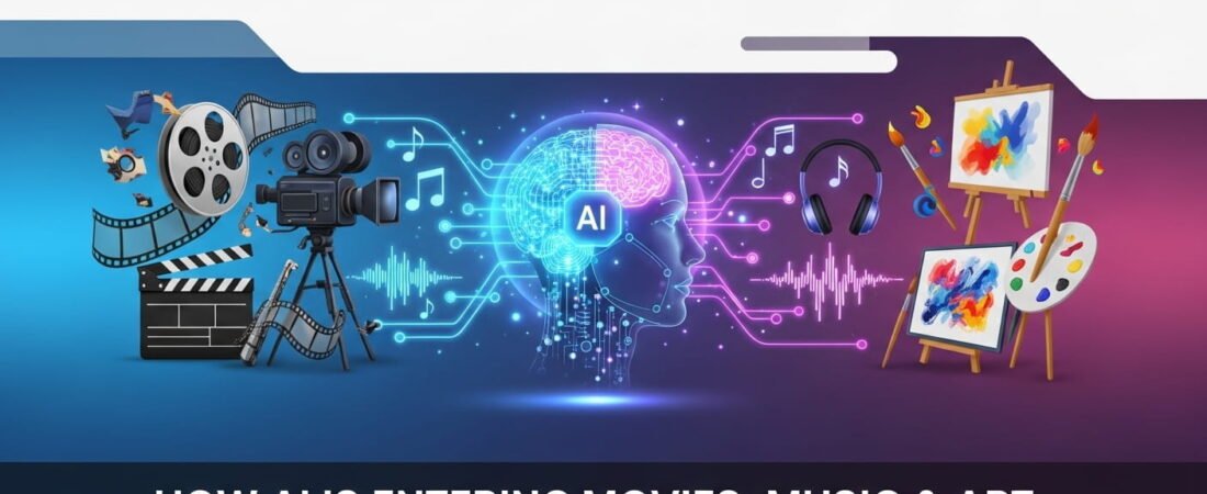 How AI Is Entering Movies, Music & Art