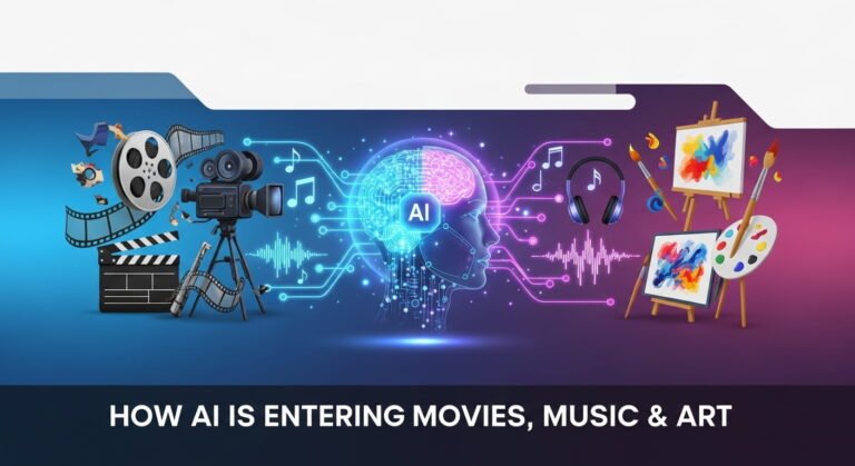 How AI Is Entering Movies, Music & Art