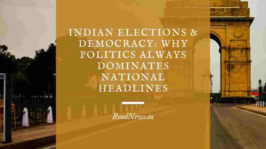 Indian Elections & Democracy Why Politics Always Dominates National Headlines