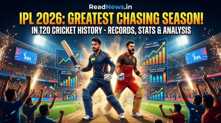 IPL 2026 The Greatest Chasing Season in T20 Cricket History — Records, Stats & Analysis