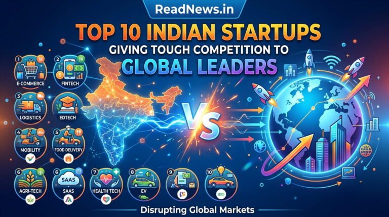 Top 10 Indian Startups Giving Tough Competition to Global Leaders