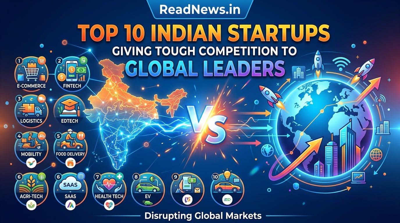 Top 10 Indian Startups Giving Tough Competition to Global Leaders