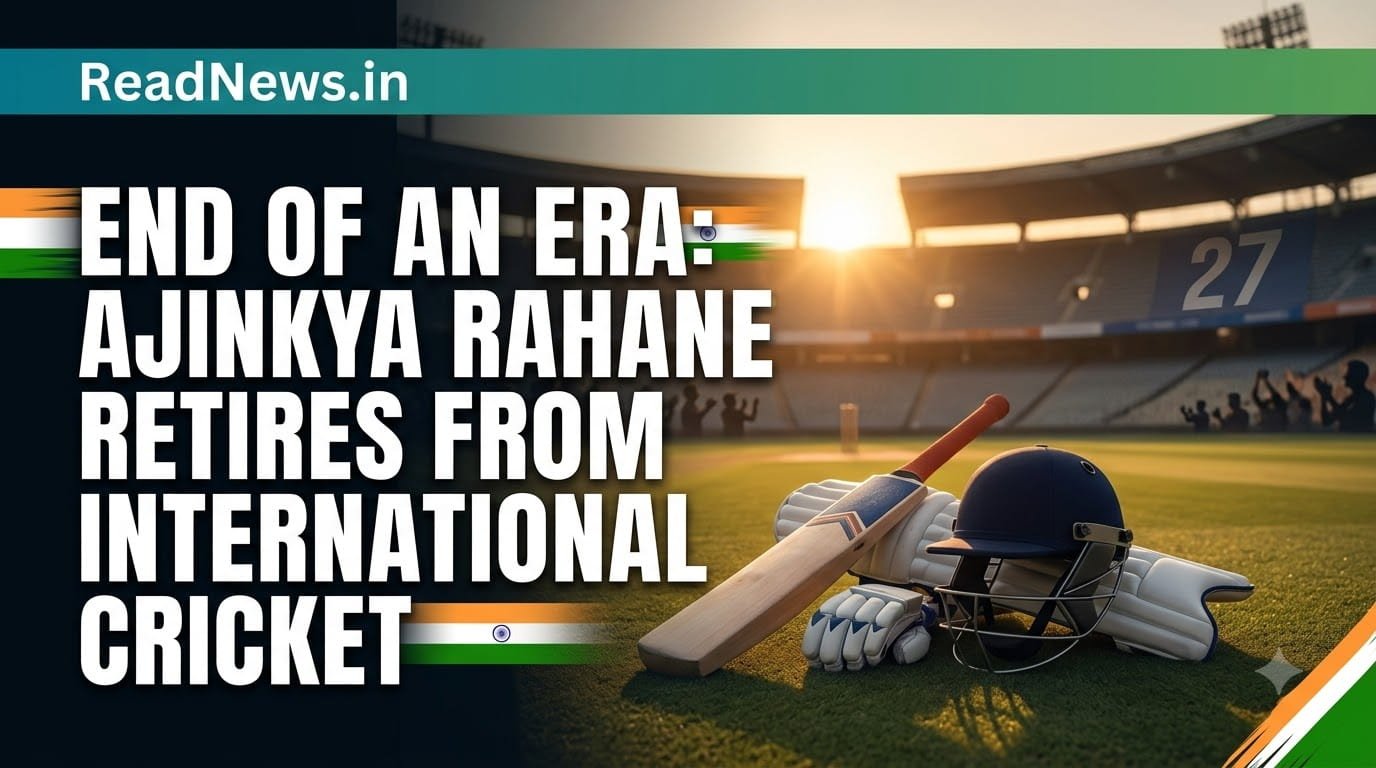 End of an Era: Ajinkya Rahane Retires from International Cricket