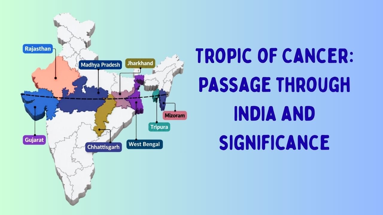 The Tropic of Cancer: Passage through India and significance